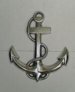 Large Metal Wall Mount Ship Anchor Wall Hanging 18 inches