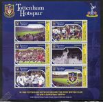TOTTENHAM HOTSPUR Football Club Stamp Sheet (Spurs/White Hart Lane/UEFA Cup)