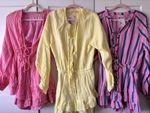 Playsuits ElleBelleAttire Pink Green Yellow Orange Summer Spring One Size 8-12