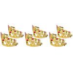 Reusable Small Crown Headband for Girls Colorful Rhinestone Hairband