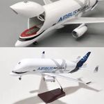 20cm A330 Airbus Beluga With Wheels Metal Aircraft Plane Model Gift