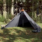 VidaXL Family Tent 7-Person Grey And Orange Waterproof