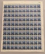 ARGENTINA 1892 Sc 83-84 FULL SET IN SHEETS OF 100 NUMBERED "031" & "092" MNH