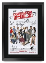 American Pie Comedy Film Jason Biggs A3 Poster Signed Photo Print for Movie Fan