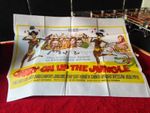 Carry On Up The Jungle Original 1970 UK Quad cinema poster (30" x 40") - Rare !!