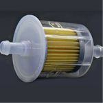 Fuel Filter Inline Petrol Filter Fit for 6mm & 8mm For Car Motorcycle Scooter