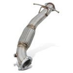 3" STAINLESS RACE EXHAUST DOWNPIPE FOR FORD FOCUS MK2 ST225 ST 225 RS 2.5 05-11