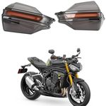 7/8" 22mm Motorcycle Handlebar Handguards Protector For Triumph Speed Triple