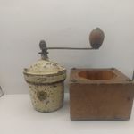COFFEE GRINDER VINTAGE PEUGEOT BEANS KITCHENALIA HOUSE CLEARANCE