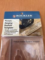 Rockler Picture Hanging Keyhole Template