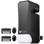 ZUMI Wall Mount Automatic Garage Door Opener with Infrared Sensors 2 Remotes