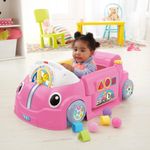 Fisher Price Laugh & Learn Smart Stages Crawl Around Car Baby Activity Toy Pink