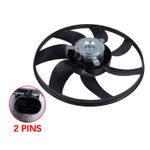 Radiator Fan forVauxhall Meriva B Mk2 Wheel 1.4Petrol A14XER B14XER Engine Black