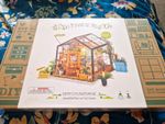 Rolife Cathy’s Flower House DG104 1:24 DIY Wooden Dollhouse Kit LED Furnished