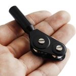 Fishing Rod Tip Guide Roller Fishing-Rod Tip Ring Pulley for Sea Boats Fishing