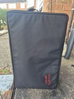 Stagg Cajon CAJB10-50 sit on drum With Padded Gig Bag Black.
