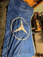 Large Mercedes Flag Banner Blue 7ft x 4ft
