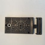 Antique Victorian / Georgian Rim Lock With Keep And Screws