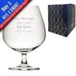 Personalised Engraved Large Thames Brandy Cognac Balloon