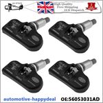 4PCS For Chrysler 200 300 Dodge TPMS Tire Pressure Monitoring Sensor 56053031AD