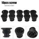 06L103801 For VW Golf MK7 GTI R Quality 10Pcs Plastic Engine Oil Sump Drain Plug