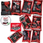 Milwaukee Packout Insert M18 Tool Inlay Organiser (Multiple Options)