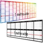 Mid Year Wall Planner 2026 2027 Large Academic Calendar Work Home Office Chart