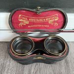Vintage Rare Thomas Armstrong & Brother Opera Glasses Binoculars In Case Boxed