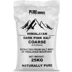 PURE PINK HIMALAYAN ROCK SALT 25KG | COARSE Table Food Natural Health Bath Salts
