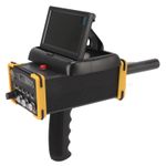 ˉ UK Plug 30m Deep Metal Detector Folding Screen Gold Finder Metal Scanner