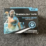 Physix Gear Sport Kinesiology Tape Blue 2 Pack