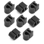 Reliapart Gas Hob Pan Support Rubber Feet Universal Fit (Pack of 8)