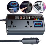 Car Inverter Outlet Car Converter To Outlet Plug 12V/24V To 220V Serviceable UK