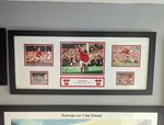 Manchester United Denis Law Legend Framed Football Print/Picture Display