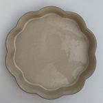 DENBY Vintage  Bakewell Round Scalloped 9'' Flan Quiche Dish Stoneware