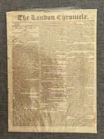 THE LONDON CHRONICLE JAMES SADLER BALLOON DUBLIN 7th OCT 1812 VINTAGE NEWSPAPER