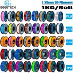 【Buy 3 Get 5】GEEETECH 3D Printer Filament 1KG/Roll PLA/TPU/ABS+/PETG 1.75mm Lot