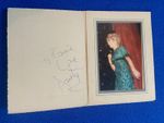 Dusty Springfield Signed Photo display  and  original Photo
