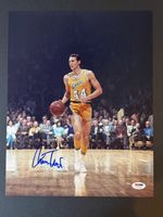 Jerry West Signed 11x14 Photo PSA/DNA Auto | Lakers HOF Legend Autograph