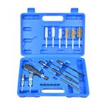 19 PCS Diesel Engines Injector Seat Brush Cuter Cuting Cleaner Cleaning Tool Kit