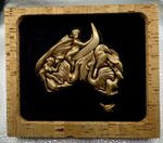 RARE Vintage “First Black Swan” Puzzle By Llaria Logi #72 Phosphorated Bronze