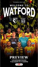 PRE ORDER WATFORD V WREXHAM 17-03-2026 CHAMPIONSHIP