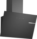 Bosch Series 2 60cm Wall-Mounted Cooker Hood - Black (DWK65DK60B)
