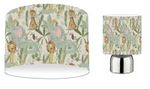 JUNGLE FRIENDS LION nursery choose from Light Shade, Touch Lamp or Both
