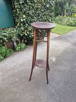 Antique Plant of Bust Stand Statue