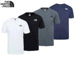 Men's The North Face T-Shirt Simple Dome Cotton Casual Short Sleeved Top Tee