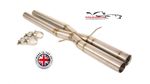 Stainless X Pipe Mid Resonator Delete Exhaust for Range Rover SVR L494 15-22