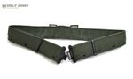Dutch Army Webbing Belt Waist 36" to 48" Adjustable Combat Tactical Metal Buckle
