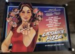ORIGINAL Licorice Pizza (2021) Theatrical UK Quad Movie Poster - Double Sided