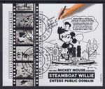 2024 Mini Sheet - Disney Stamps - First Mickey Mouse Cartoon - Liberia - CTO